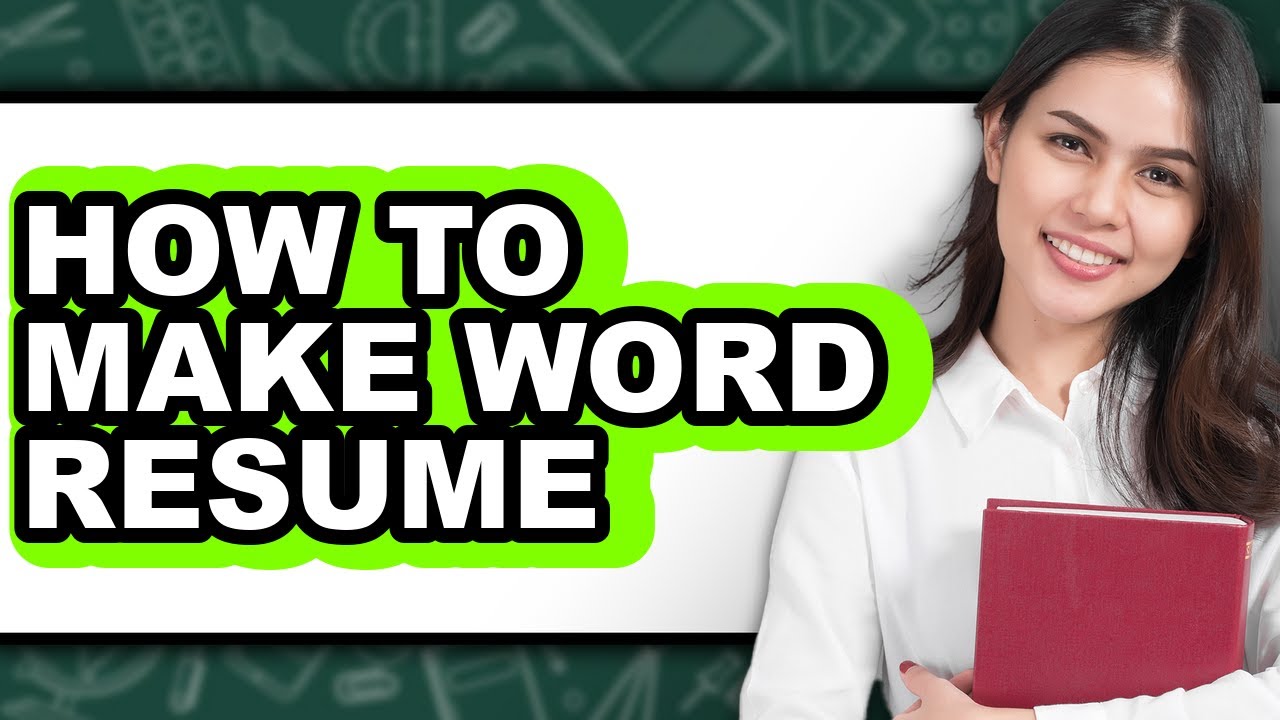 How to Make Word Resume - Easy Guide