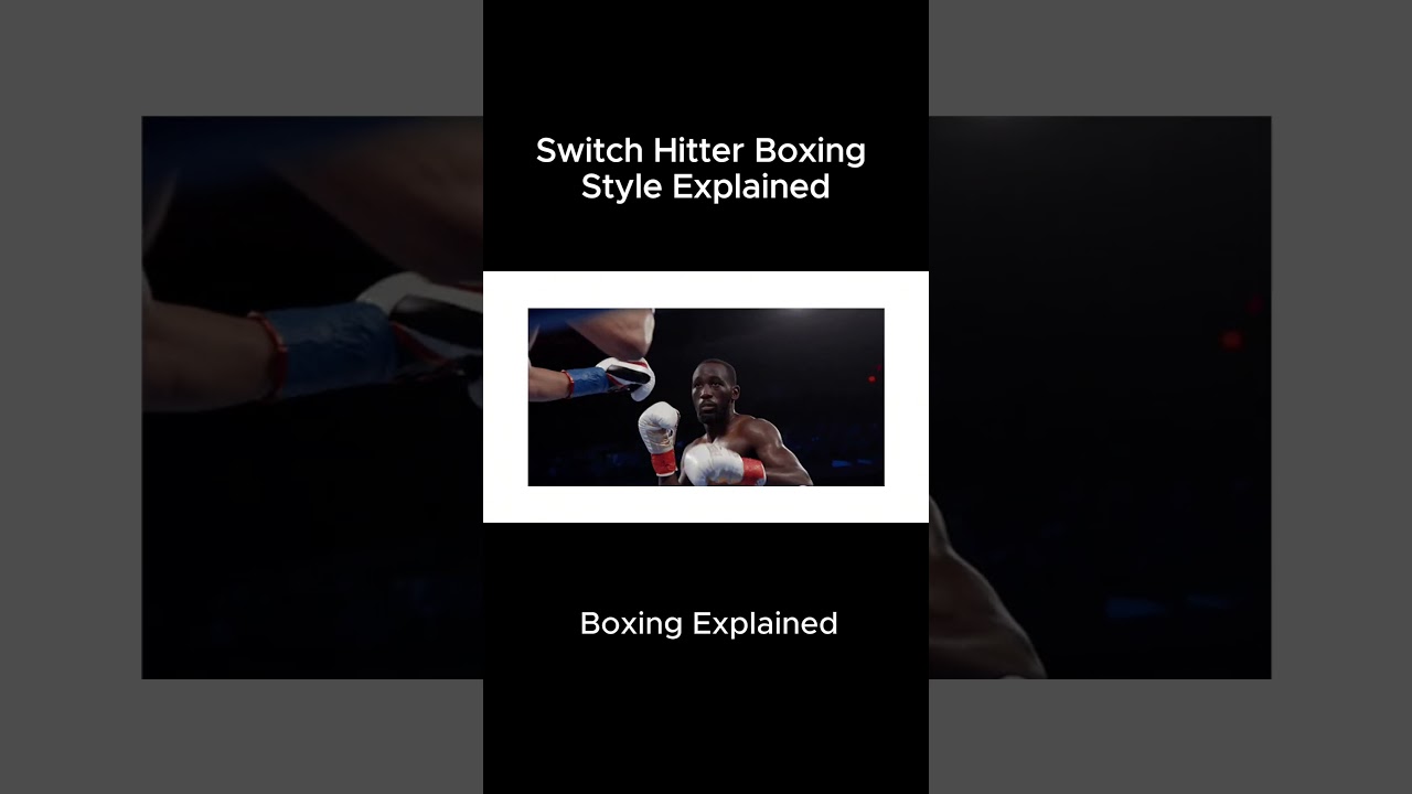 Switch Hitter Boxing Style Explained