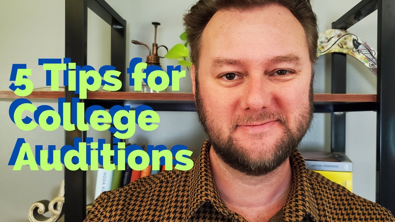 5 Tips for College Musical Theatre Auditions