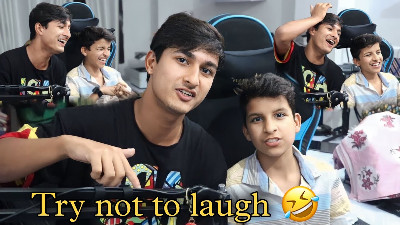 Haste haste halat khrab hogyi aaj to 😂 ( try not to laugh challenge with piyush)