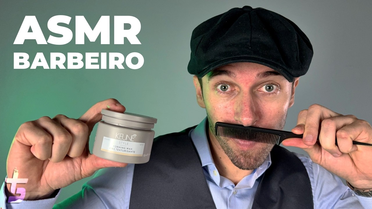 ASMR: Você na barbearia em 1920 fazendo bigode