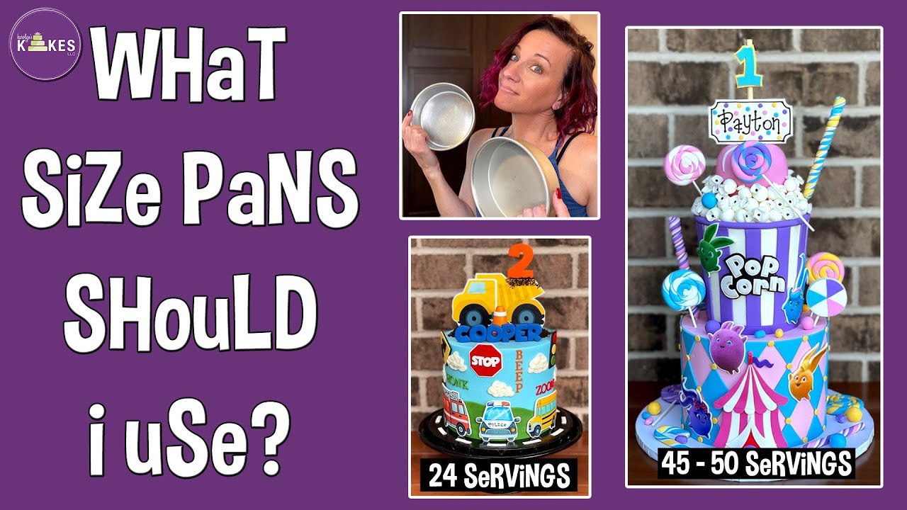 Round Cake Portion Sizes | Cake Serving Size Guide