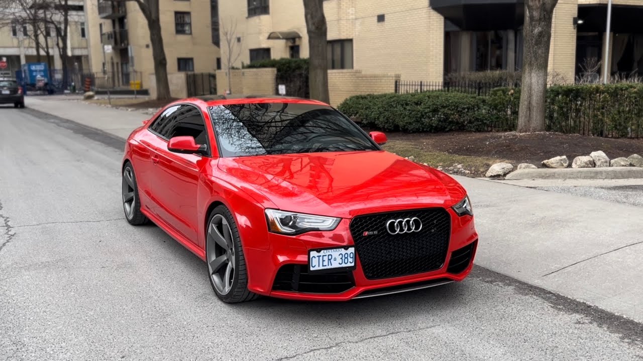 2013 (B8.5) Audi RS5 - Misano Red / Black Optics