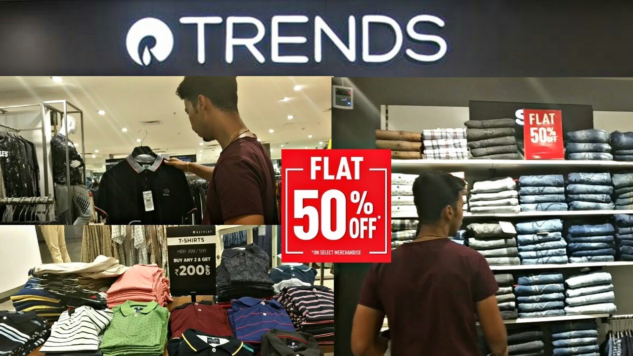 Reliance Trends Mens Collection 50% discount/ reliance trends offer 2019