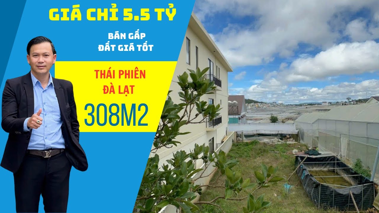 🌿 Đại Hạ Giá Đất Biệt Thự View Thoáng Thái Phiên Đà Lạt | 308m² Chỉ 5.5 Tỷ – Cơ Hội Có 1 Không 2!