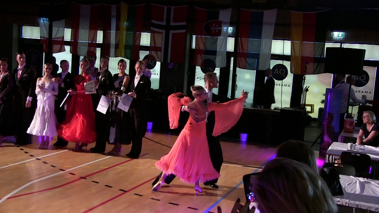 Dominykas Granskas & Helene Spilling, Quickstep dance of honor, Norwegian Championship 2018