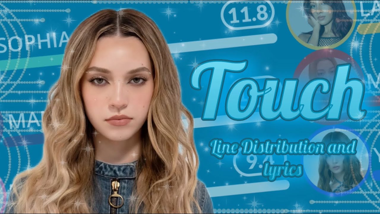 KATSEYE TOUCH Line Distribution + Color coded lyrics