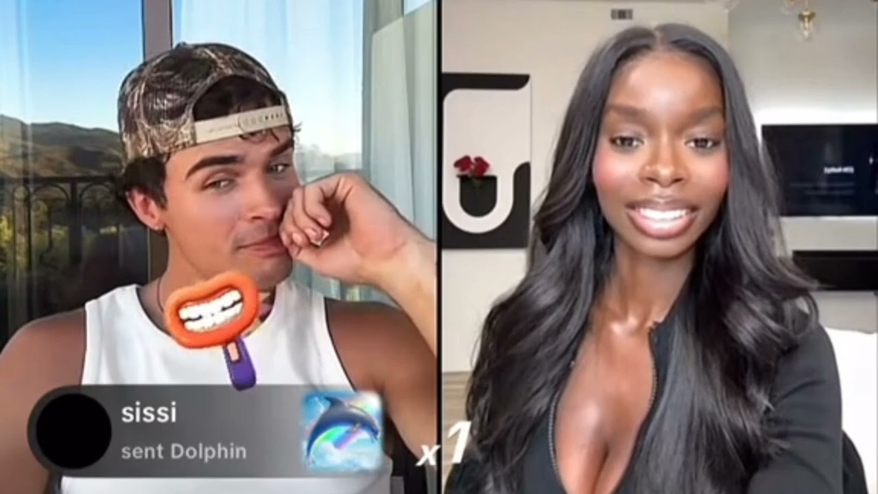 Love island Nick and Olandria, tiktok live spill the tea 