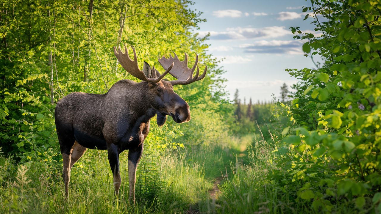 🔴 Live Webcam: The Great Moose Migration 2025 (Den Stora Älgvandringen) DAY 9