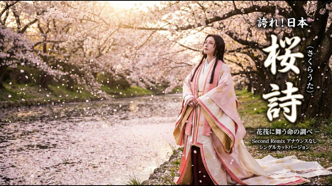 誇れ！日本　桜詩（さくらうた）－ 花筏に舞う命の調べ －　Second Remix　アナウンスなし　シングルカットバージョン