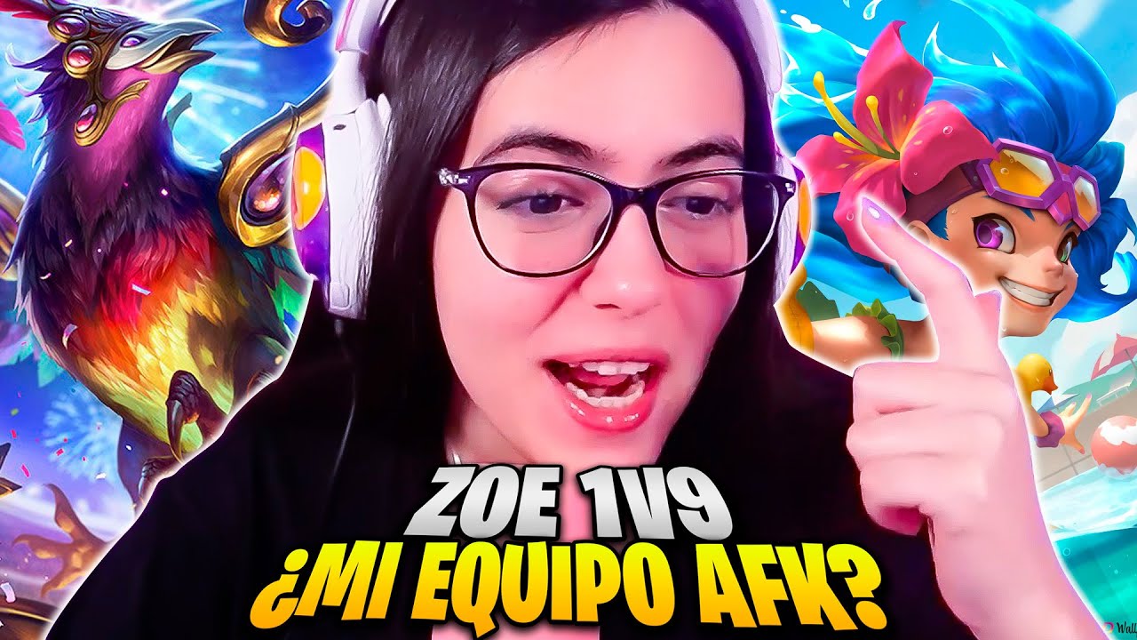 SOFIKIMMY JUEGA ZOE (NUNCA LA JUEGA) VS ANIVIA (LA CRIOFEXIN) 😱😱
