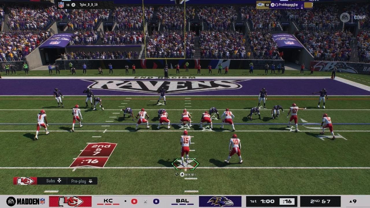 Chiefs vs Ravens