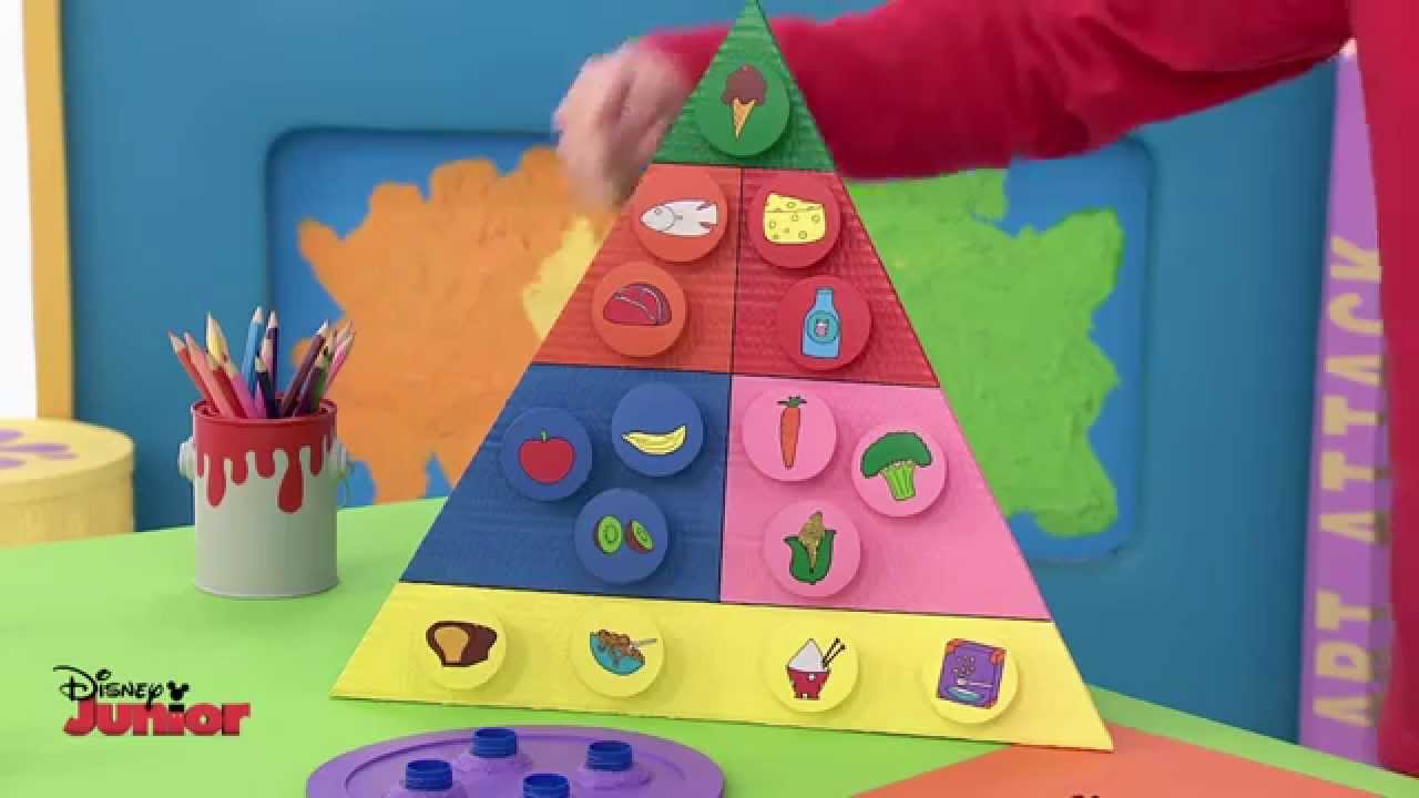 Art Attack - Food Planner - @disneykids