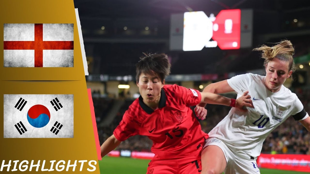 England vs. Korea Republic | Arnold Clark Cup - Highlights All Goals 16/02/23