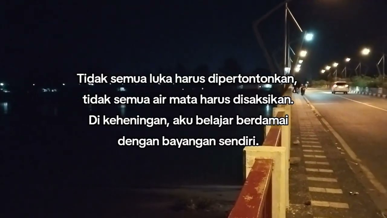 Di Keheningan Aku Belajar Berdamai