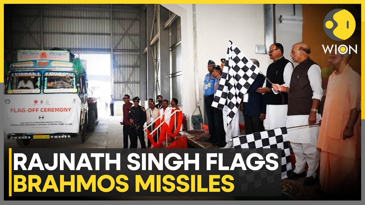 India Flags Off First BrahMos Missile Batch From Lucknow Facility | WION