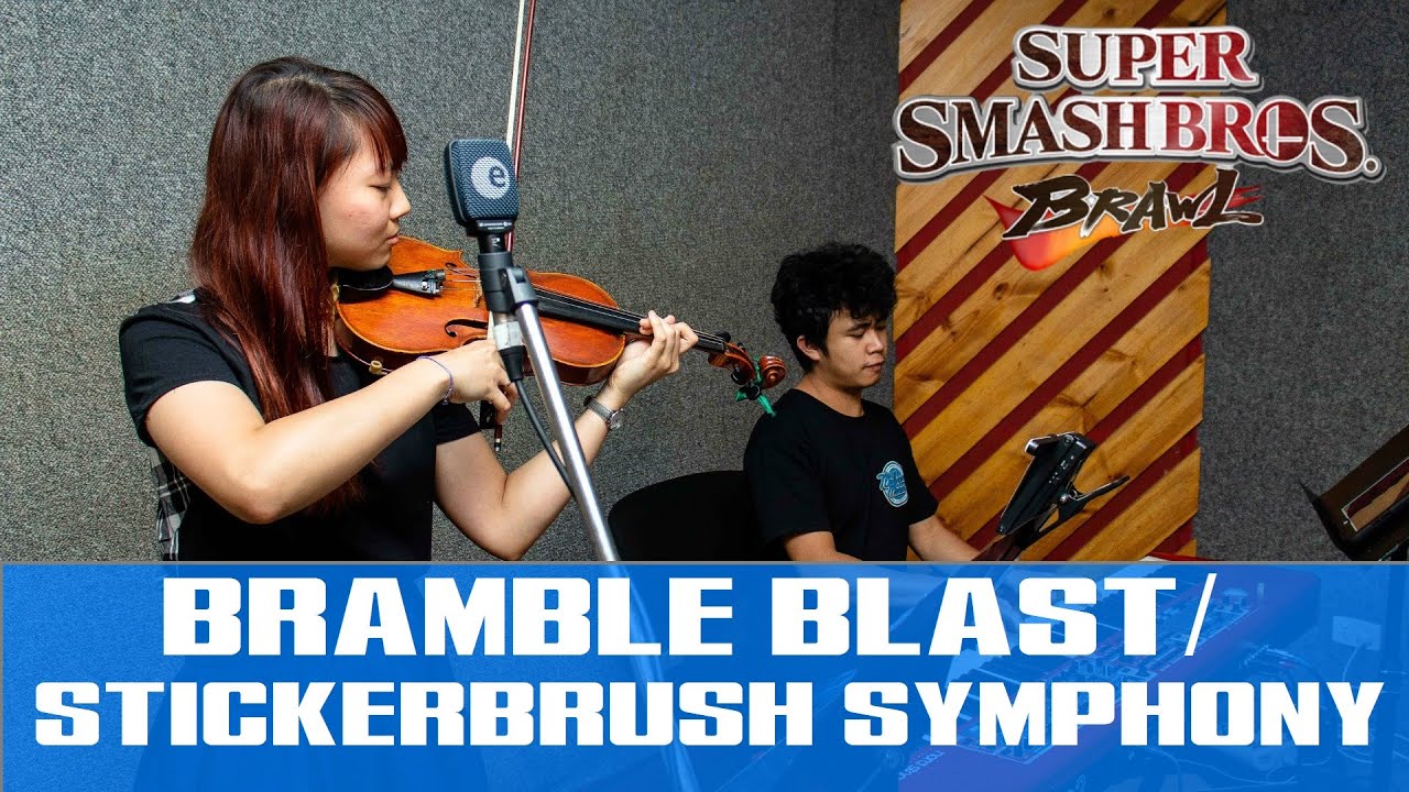 Bramble Blast/Stickerbrush Symphony - Brawl Remix ft. Zorsy; Piano and Violin Cover | PitTan