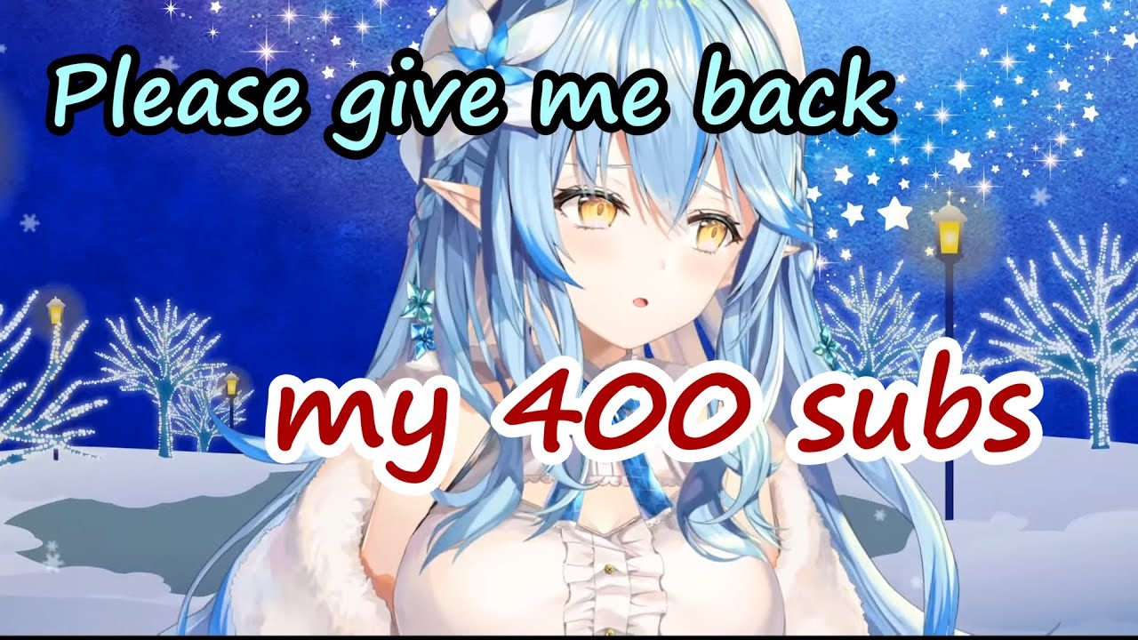 Lamy Loses 400 Subs After Reaching 450k-sub Milestone [Hololive/EN Subbed]