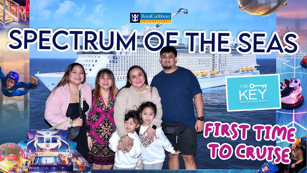 RCCL 2025 - Spectrum of the Seas: Our experience as a First Time Cruiser - The Key (Part 1) [4K]