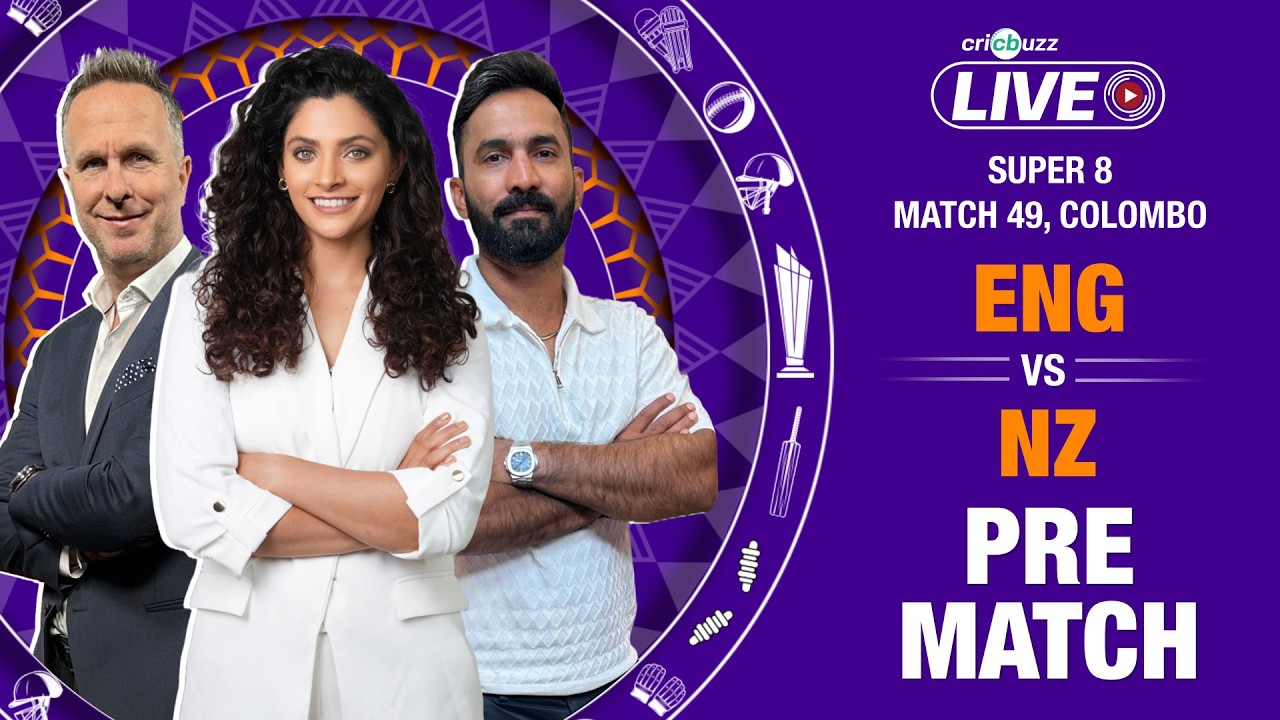 Cricbuzz Live: NZ opt to bat vs England | New Zealand unchanged | ENG make one change