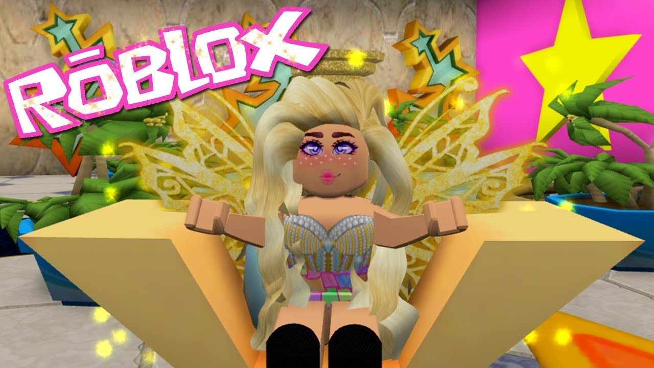 POPSTAR PARTY! Roblox: GIANT UPDATE ~ Fairies & Mermaids Winx High School ~  Popstar Fairy