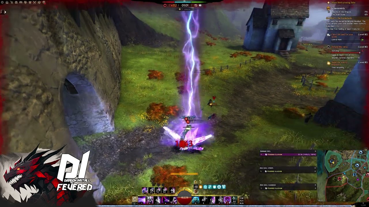 Guild Wars 2 - WvW - Power Chronomancer Roaming & Duels V2