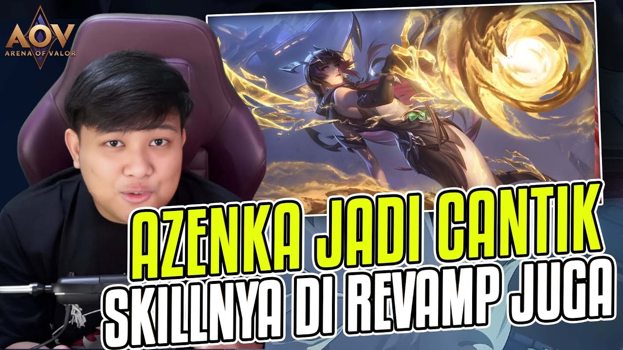 AZZENKA REVAMP JADI CANTIK GINI!! BUKANKAH INI MY?? | DITAMBAH AOV SEKARANG UDAH BISA 90 FPS GOKIL