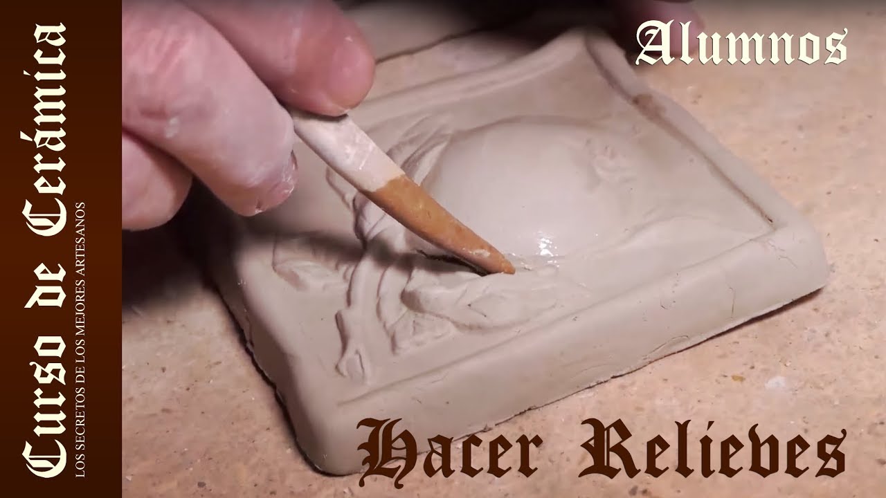 Curso de Cerámica - Hacer Números y Azulejos Cerámicos en Relieve - Especial Alumnos