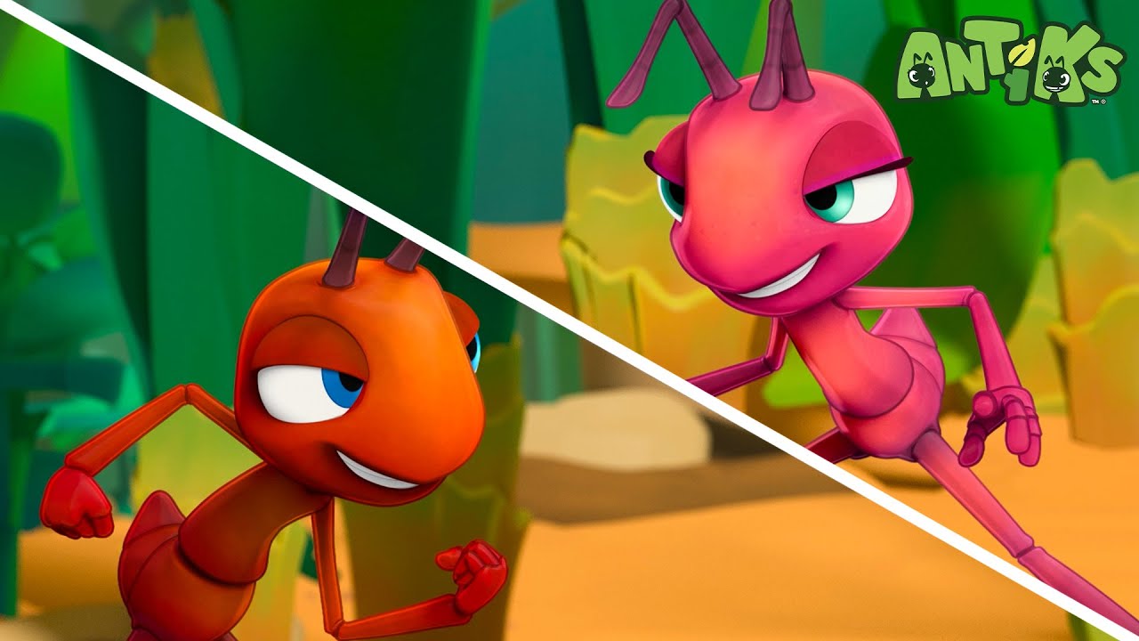Fierce Competition | Antiks🐜 | Funny Adventure Cartoons for Kids | Be Brave!