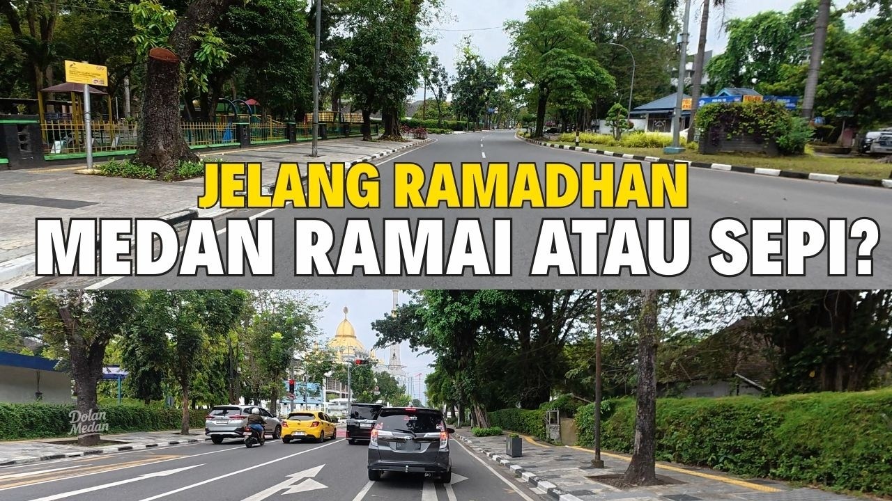 Jelang Ramadhan 2026, Kota Medan Ramai atau Sepi? Begini Kondisi Pusat Kota!