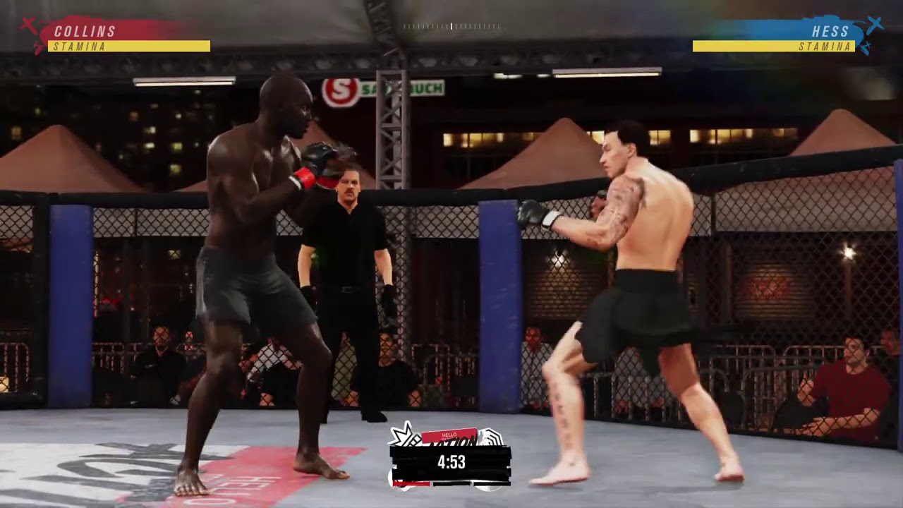 UFC 4 2nd Fight - KO In Secs