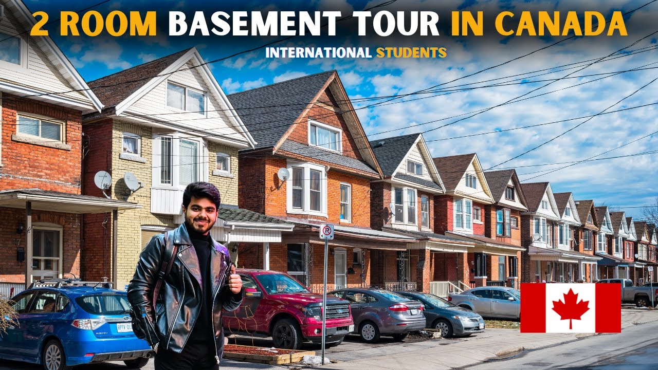Life in Canada House Basement | Full Tour 2024 | International Student Rental Basement |