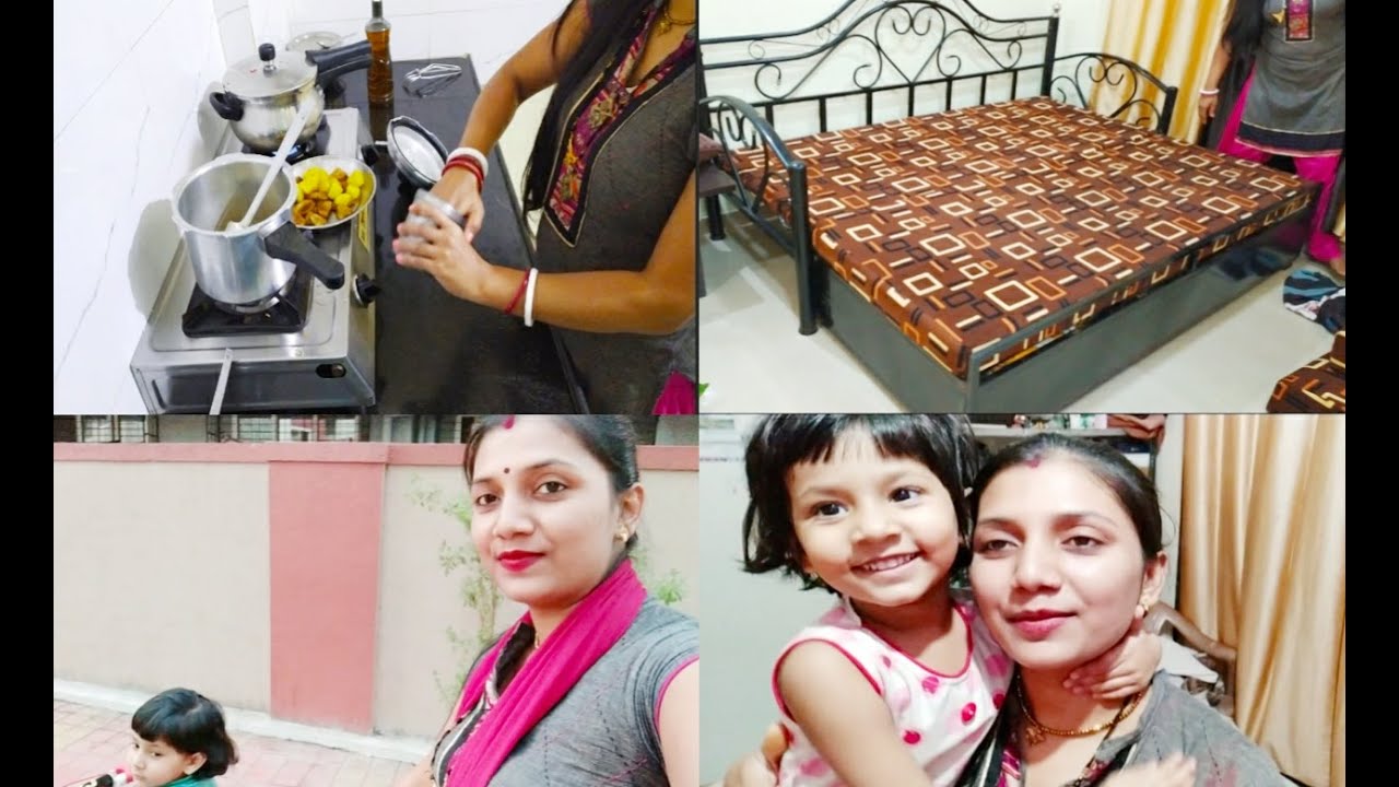 Indian Mom Daily Busy Routine || Mere Husband Kya Job karte hai || Sofa Cum Bed Review