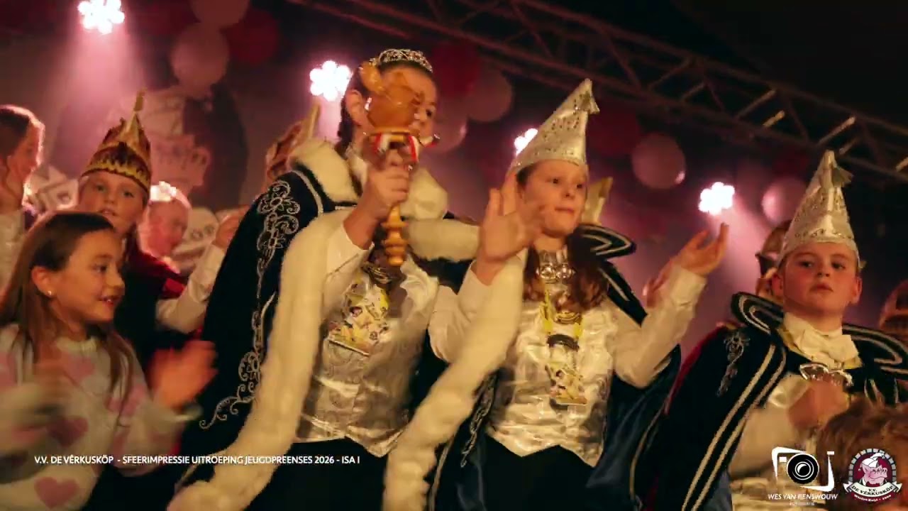 V.V. de Vêrkusköp - Sfeerimpressie uitroeping Jeugdpreenses 2026 - Isa I