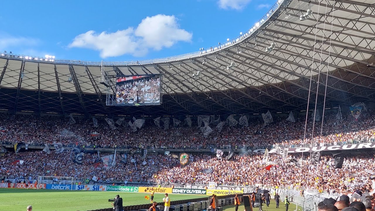 Galo Bi Campeão  Brasileiro 2021,Festa no Mineirão, A taça é nossa.