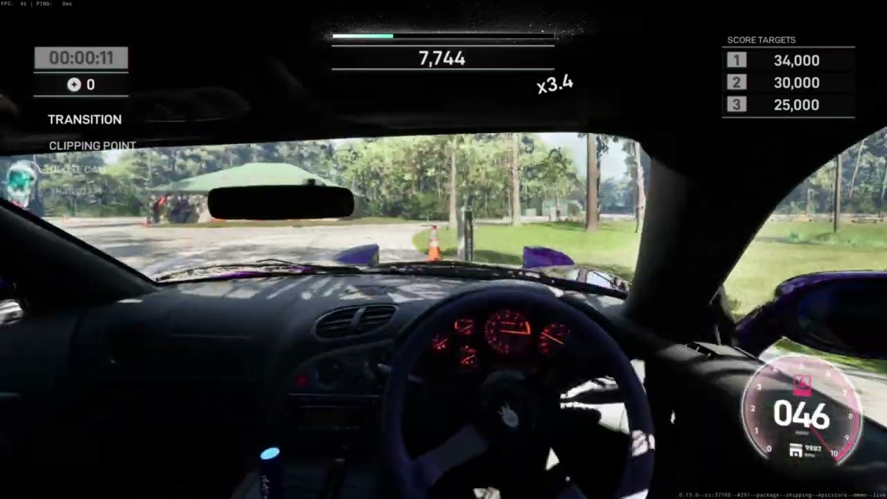 Cockpit View LZ Compound RTR Drift Rx7| #torquedrift2 #kick #twitch #videogames #gaming #simdrifting