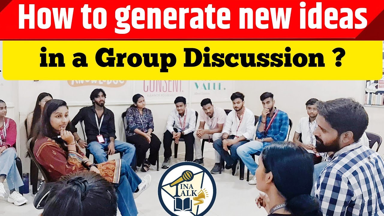 Generation of new ideas in GD! #education #English 