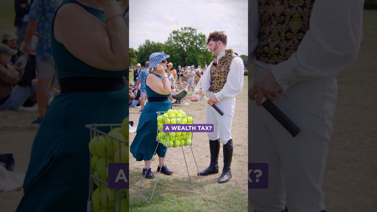 Talking wealth tax at Wimbledon