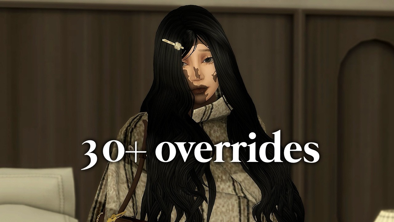 30+ must-have overrides for an aesthetic gameplay | the sims 4