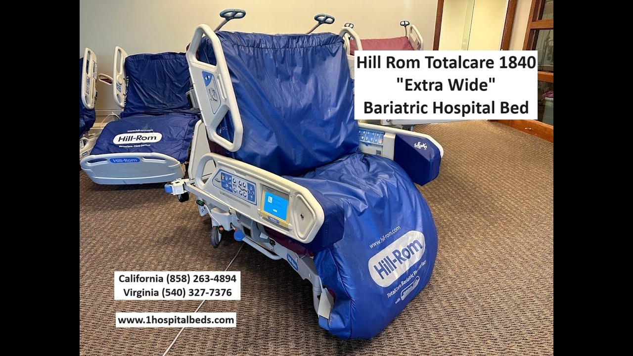 Hill Rom P1840 TotalCare Extrawide Bariatric Sport Bed