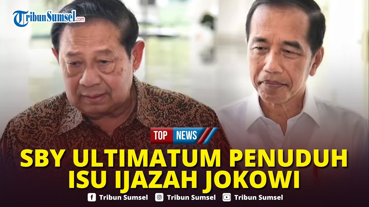 🔴Ultimatum Keras Partai Demokrat ke Penuduh SBY Dalang Kasus Ijazah Jokowi, Diberi Waktu 3x24 Jam