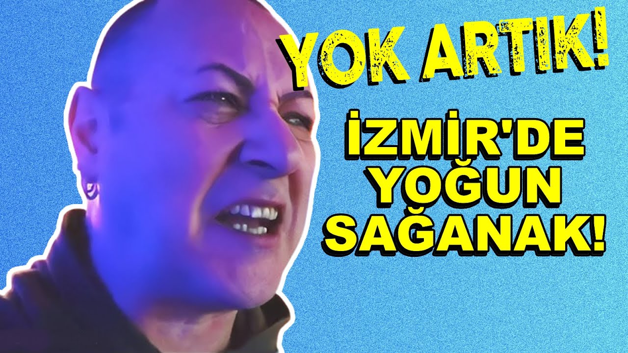 İZMİR'DE YOĞUN SAĞANAK ANLARI! 1 Şubat 2026 Pazar