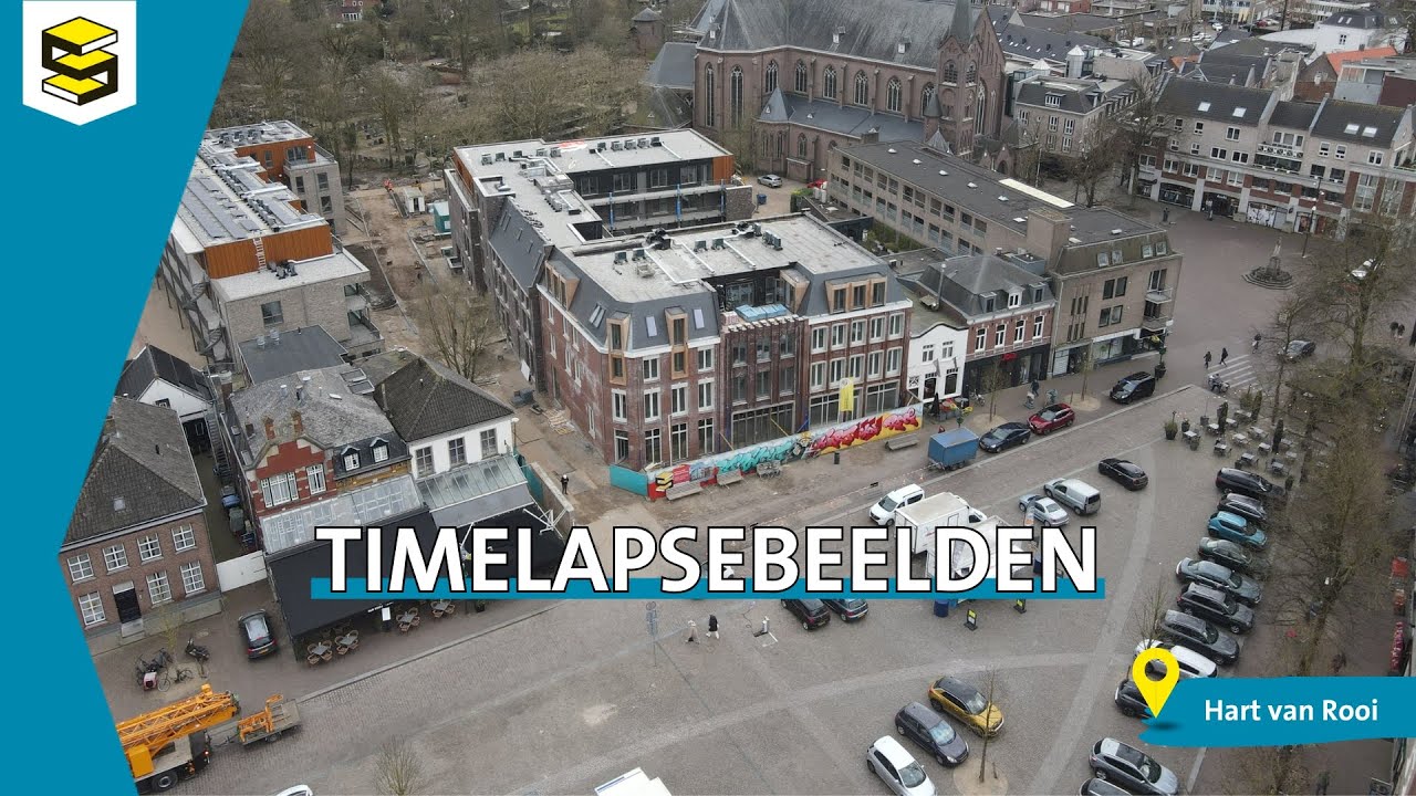Dit is de bouw van Hart van Rooi in een sneltreinvaart!