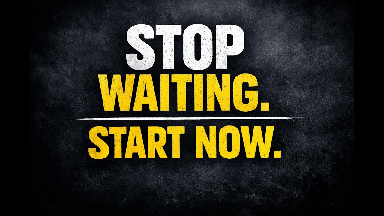 Don’t Wait for the Perfect Moment—Start Your Business Now!