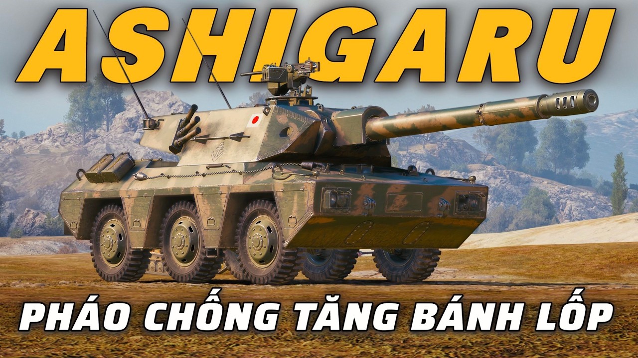 Ashigaru: Pháo chống tăng bánh lốp cấp 10 đầu tiên | World of Tanks