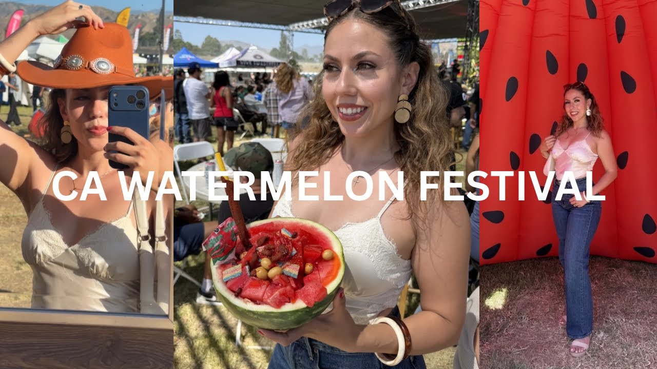 Фестиваль арбуза в Калифорнии 2026 🍉🎡🤠