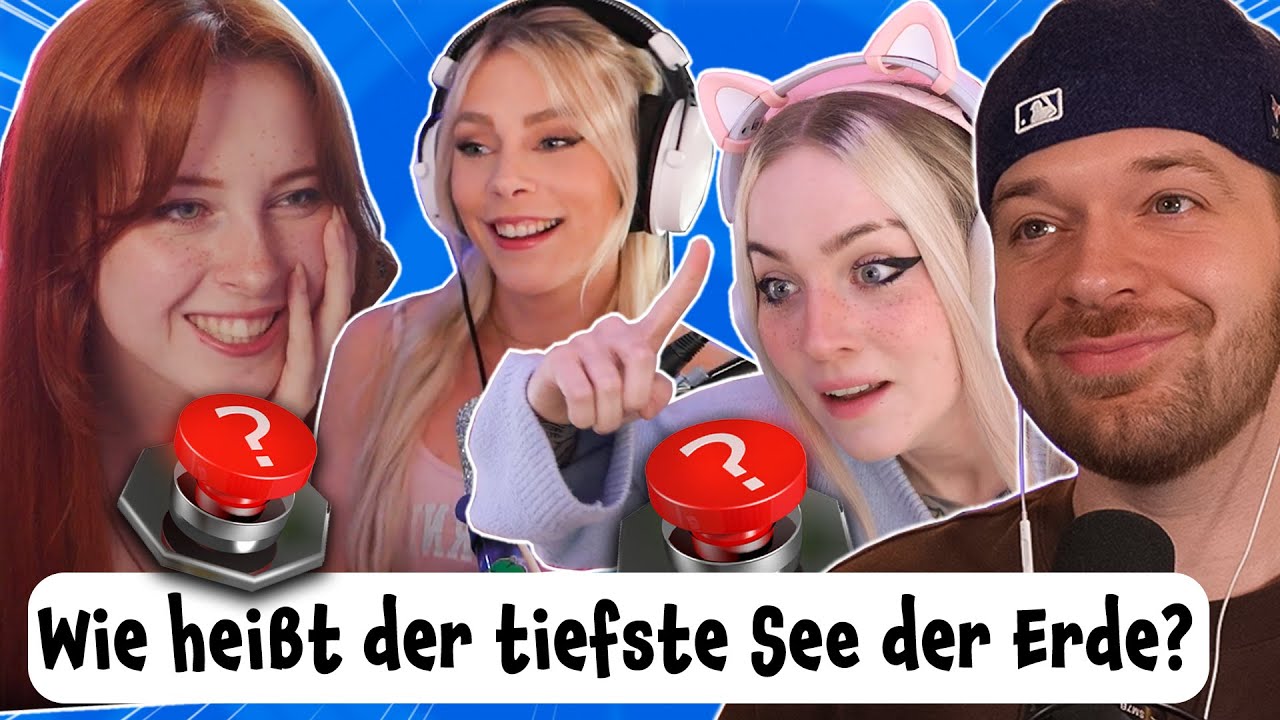 STREAMER vs XL QUIZSHOW! 😂 mit KDRKitten, Milschbaum & LostKittn