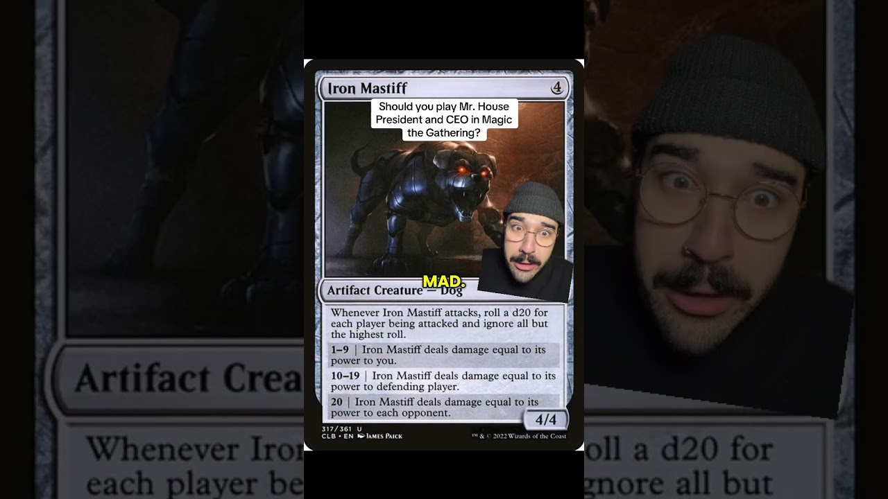 Should you play Mr. House President and CEO in Magic the Gathering? #mtg