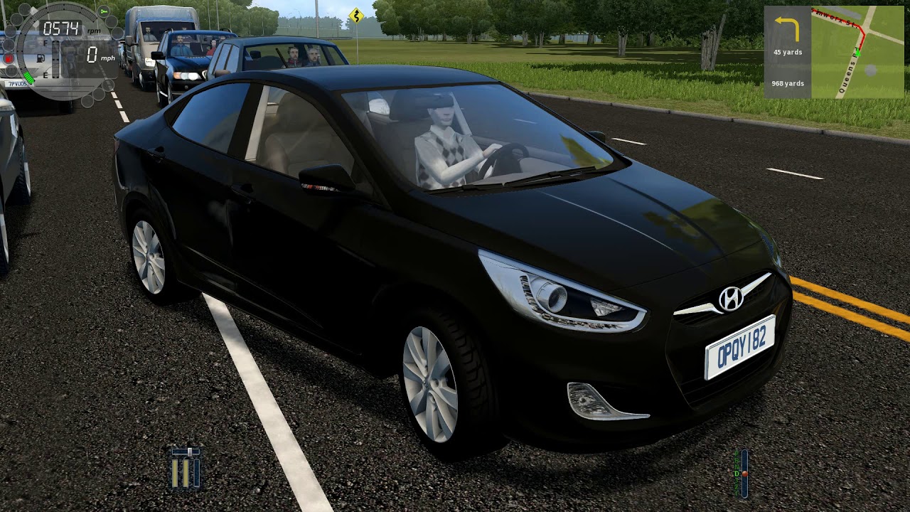 City Car Driving - Hyundai Solaris 2011 (accent)