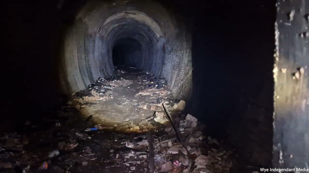 Redbrook lower dissused railway tunnel!